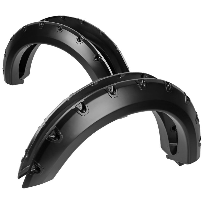 2004-2008 Ford F-150/ 07-2008 Lincoln Mark LT Smooth Rivet Style Fender Flares