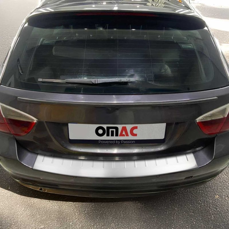 2009-2011 BMW 3 Series E90 E91 325i 323i Sedan Touring Rear Bumper Guard Stainless Steel Brushed