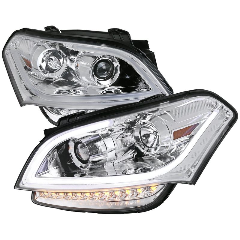 2010-2011 Kia Soul Projector Headlights LED Light Bar&LED Signal Lights Chrome