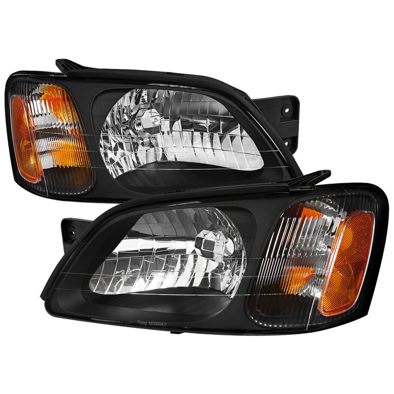 2000-2004 Subaru Legacy Brighton/2003-2006 Baja Sport Factory Headlights Black