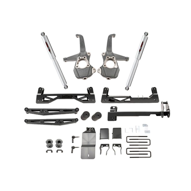 Fits 2019-2022 Chevy Silverado/GMC Sierra 1500 (BLT-150210BK)