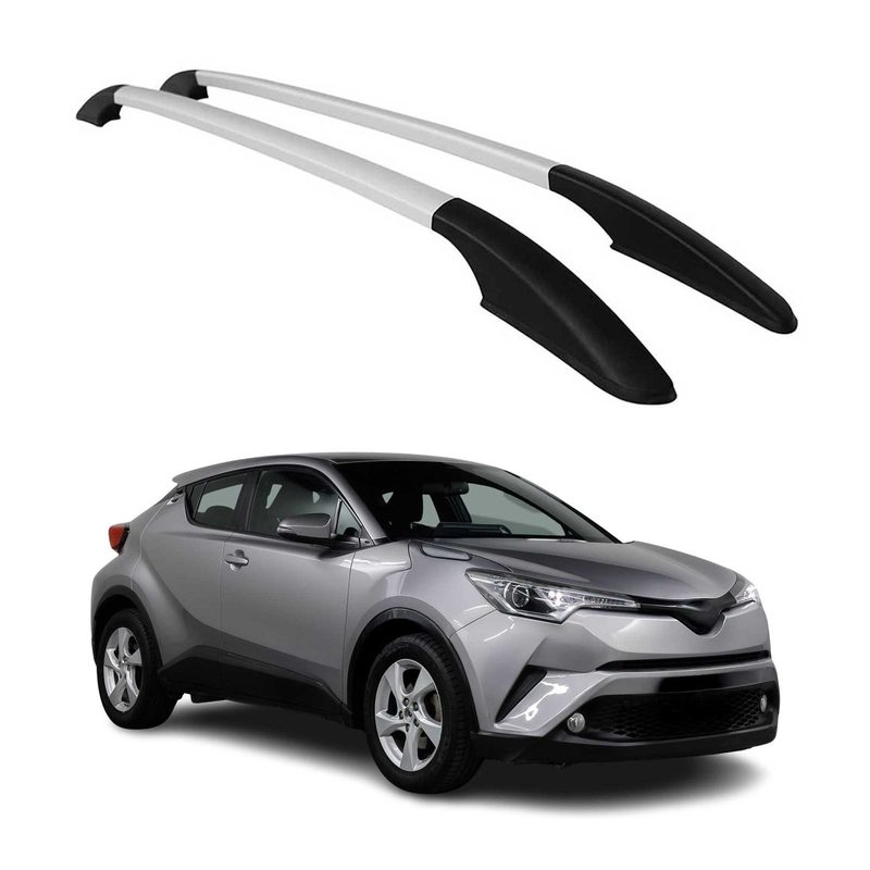 2018-2022 Toyota C-HR Roof Rack Rails Side Rails Silver