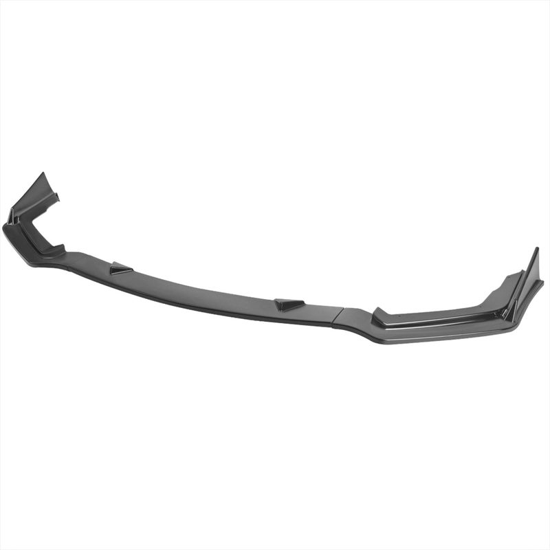 2014-2018 Infiniti Q50 Sport Matte Black Polypropylene 3Pcs Bumper Lip