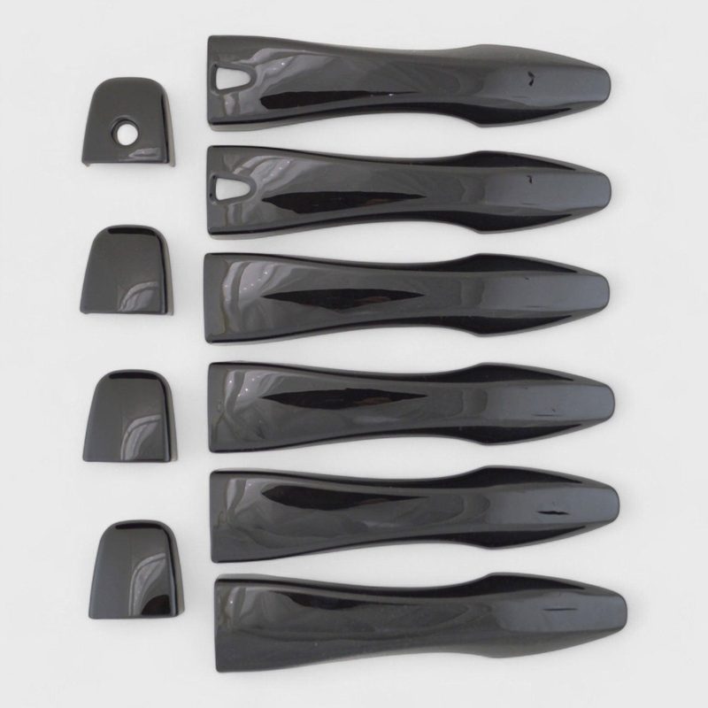 2013-2018 Nissan Altima Door Handle Cover Gloss Black 10Pcs ABS Plastic