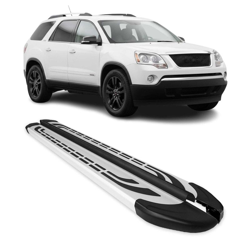 2007-2016 GMC Acadia/Saturn Outlook Nerf Bar Side Step Running Boards Alu 2Pcs