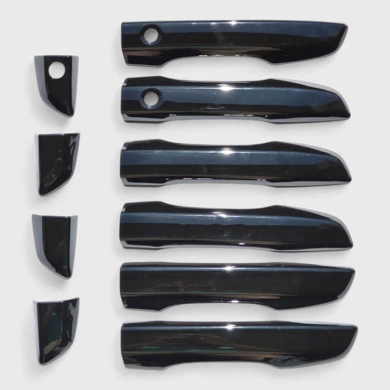 2016-2021 Honda Civic Door Handle Cover Gloss Black 10Pcs ABS Plastic