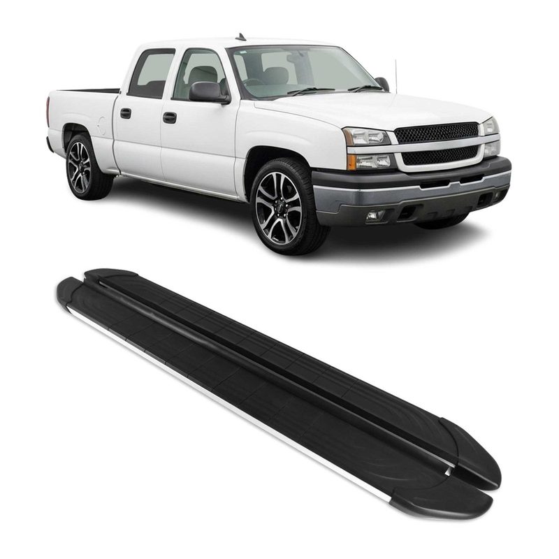 2001-2019 Chevrolet Silverado / GMC Sierra Nerf Bar Side Step Running Boards Alu