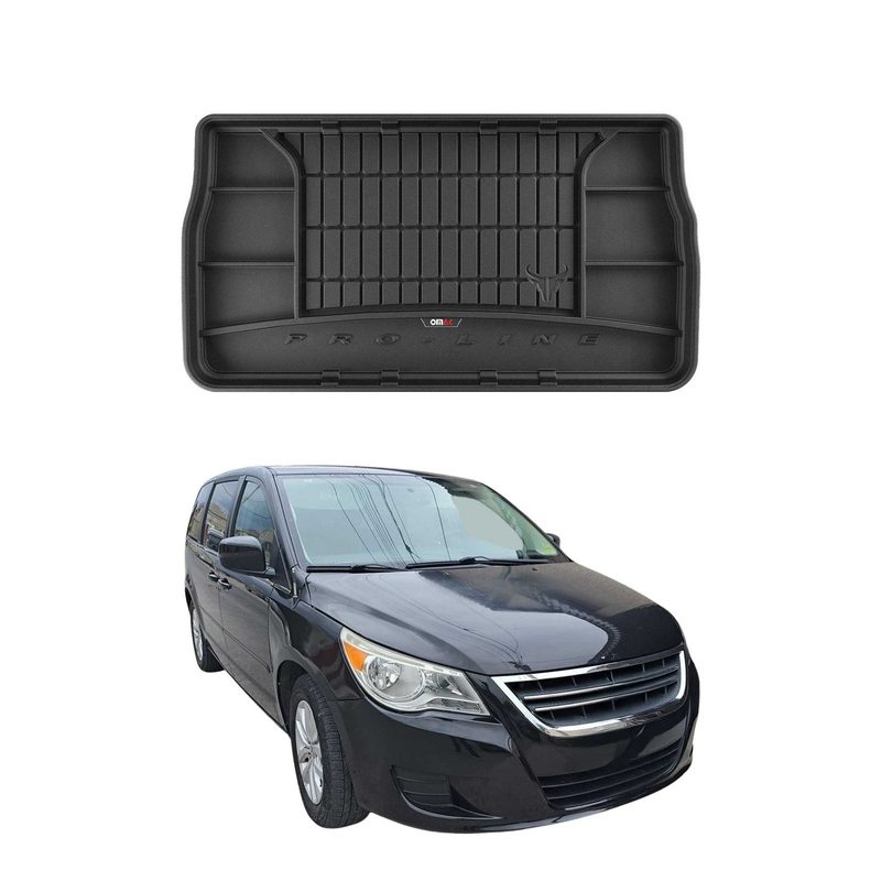 2009-2014 VW Routan Premium Cargo Liner Trunk Mat All Weather Heavy Duty