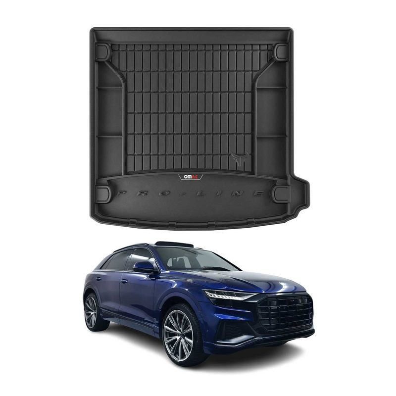 2019-2026 Audi Q8 SQ8 Premium Cargo Liner Trunk Mat All Weather Heavy Duty