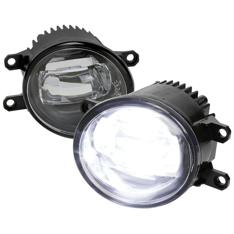 2014-2020 Toyota Tacoma/Tundra/Corolla/Highlander/RAV4 LED Fog Lights Chrome