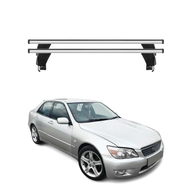 2001-2005 Lexus IS Roof Rack Cross Bars Silver