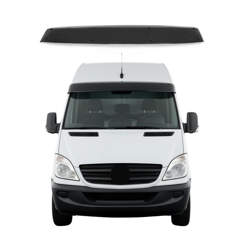 2007-2018 Mercedes Sprinter Front Windshield Sun Visor 1 Pc Smoke