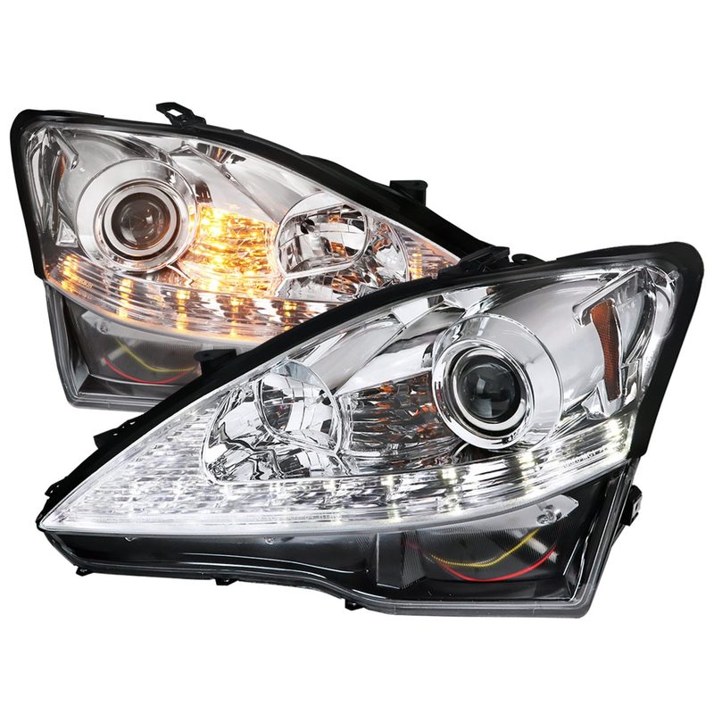 2006-2010 Lexus IS250/IS350 LED Light Headlights Signal Lights Chrome