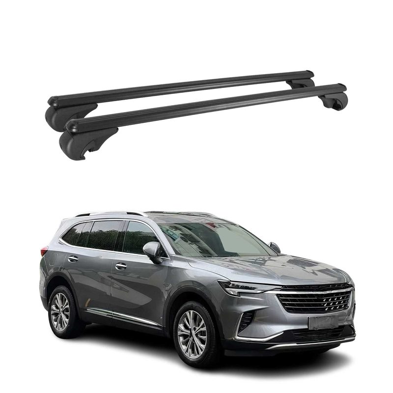 2018-2024 Buick Enclave Roof Rack Cross Bars Black Carrier 2 Pcs