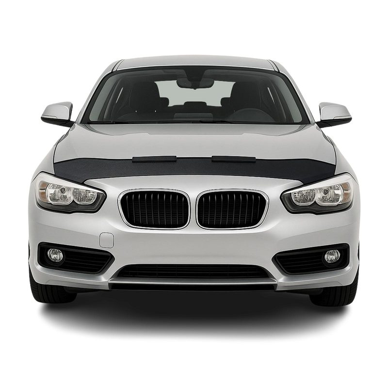 2012-2019 BMW 1 Series F20 F21 Car Bonnet Mask Hood Bra Half Carbon