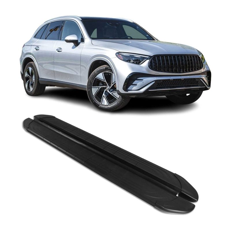 2023-2026 Mercedes GLC Class X254 Running Boards Side Steps Black