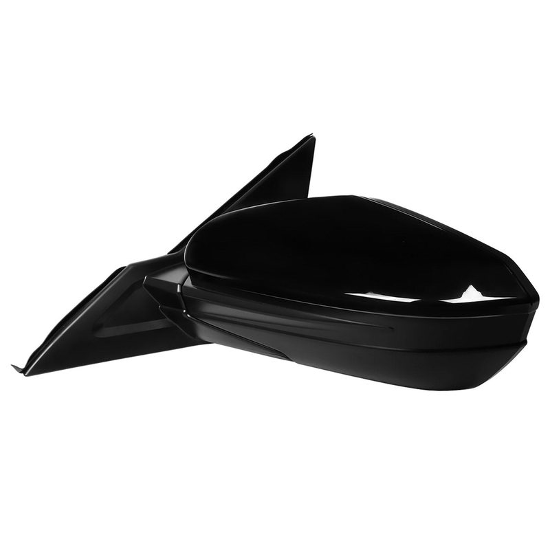 2016-2018 Honda Civic Glossy Black Adjustable & Heated Side Mirror Driver Side
