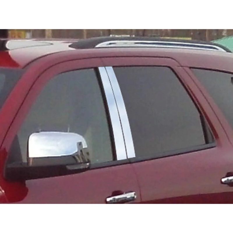 2011-2025 Dodge Durango Stainless Steel Pillar Trim 4 Pcs