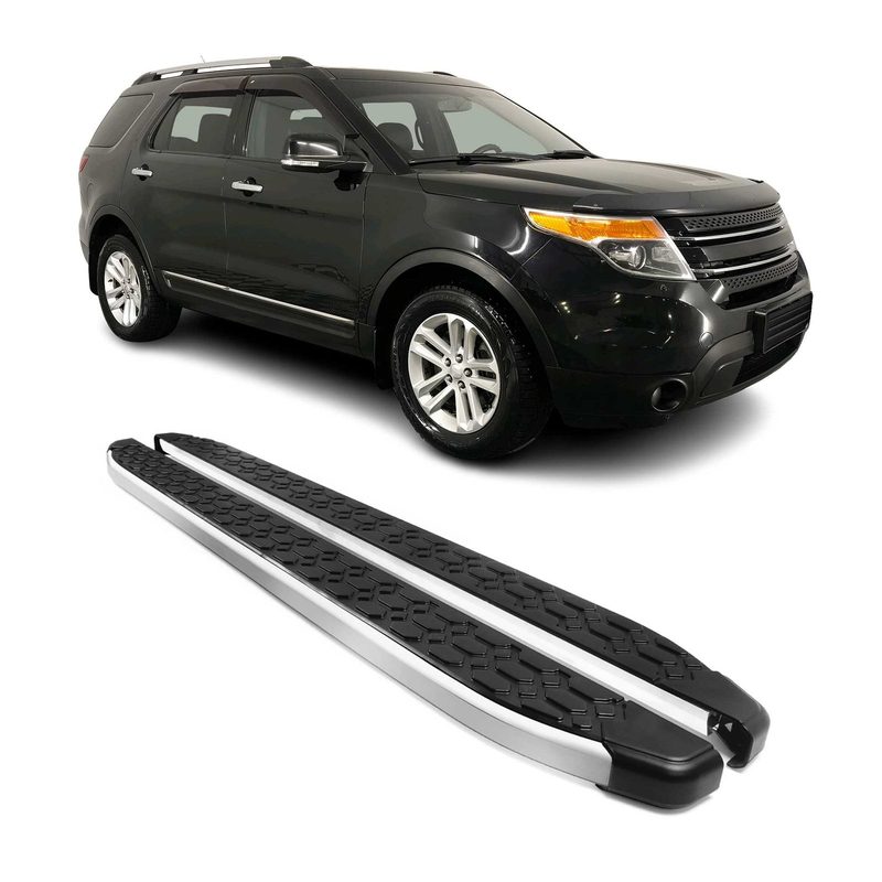 2011-2019 Ford Explorer Nerf Bar Side Step Running Boards Alu 2x