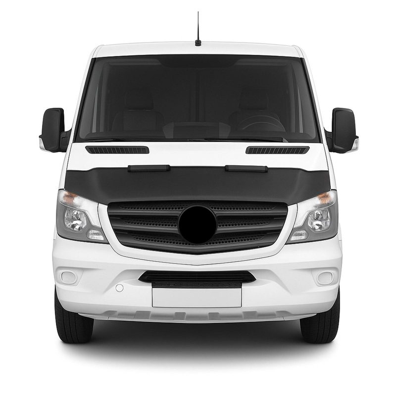 2014-2018 Mercedes Sprinter W906 Car Bonnet Mask Hood Bra Black 1 Pc