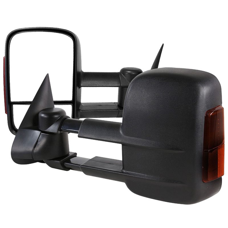 2003-2007 Chevy Silverado/Suburban/Tahoe Heated Towing Mirrors Smoke &Signal