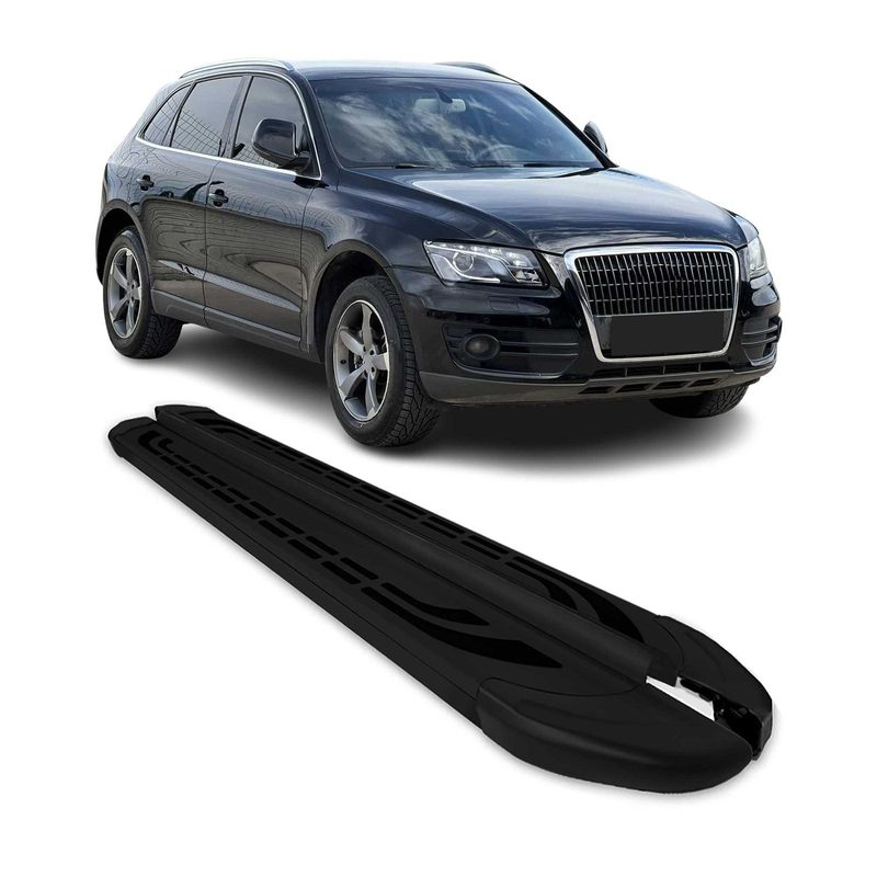 2009-2017 Audi Q5 SQ5 Running Boards Side Steps Black