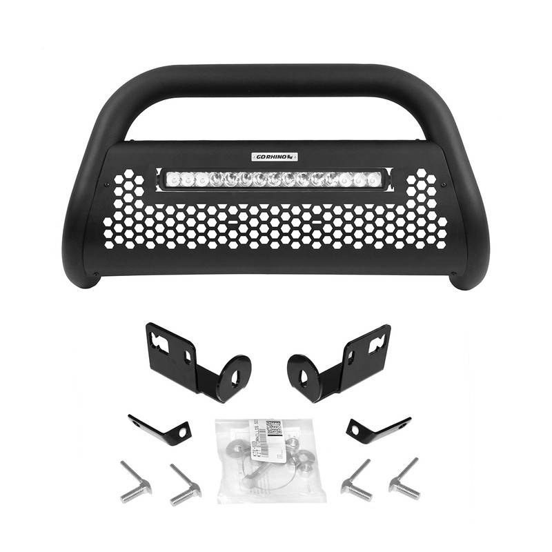 RC2 LR20 Defensa + Brackets+Barra de luz 20" Ford F-150 97-03 Negro Texturizado