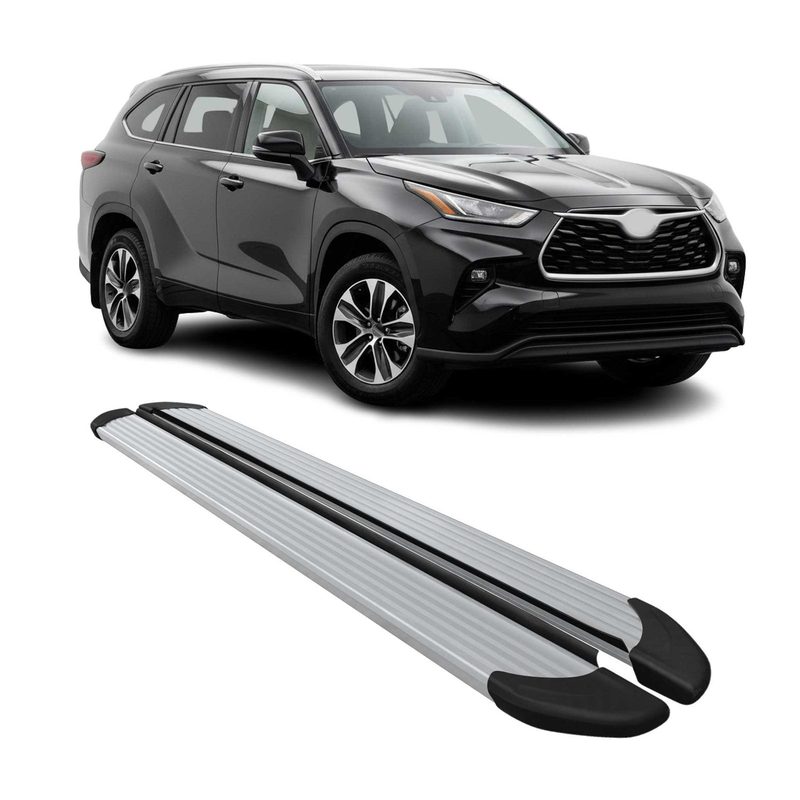 2020-2026 Toyota Highlander Nerf Bar Side Step Running Boards Alu 2x