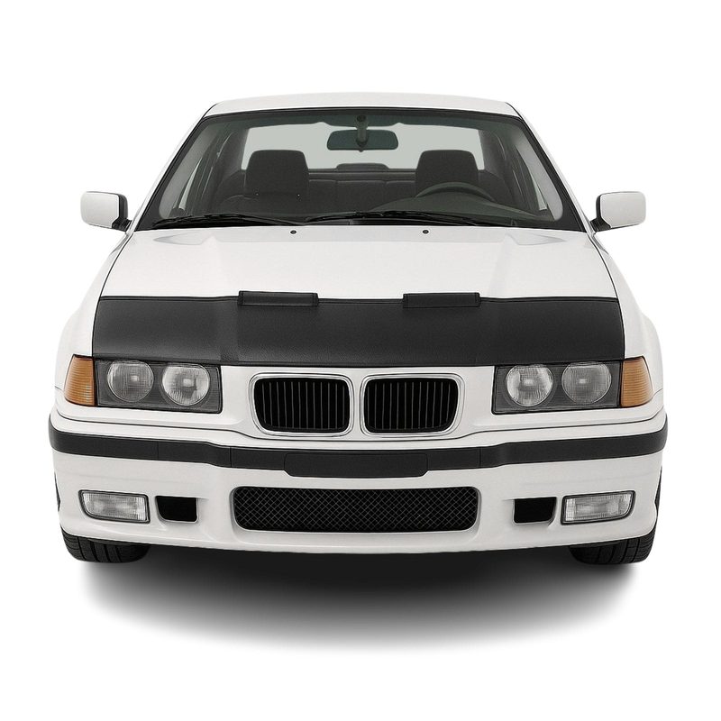 1992-1999 BMW 3 Series E36 Car Bonnet Mask Hood Bra Sedan Half Black