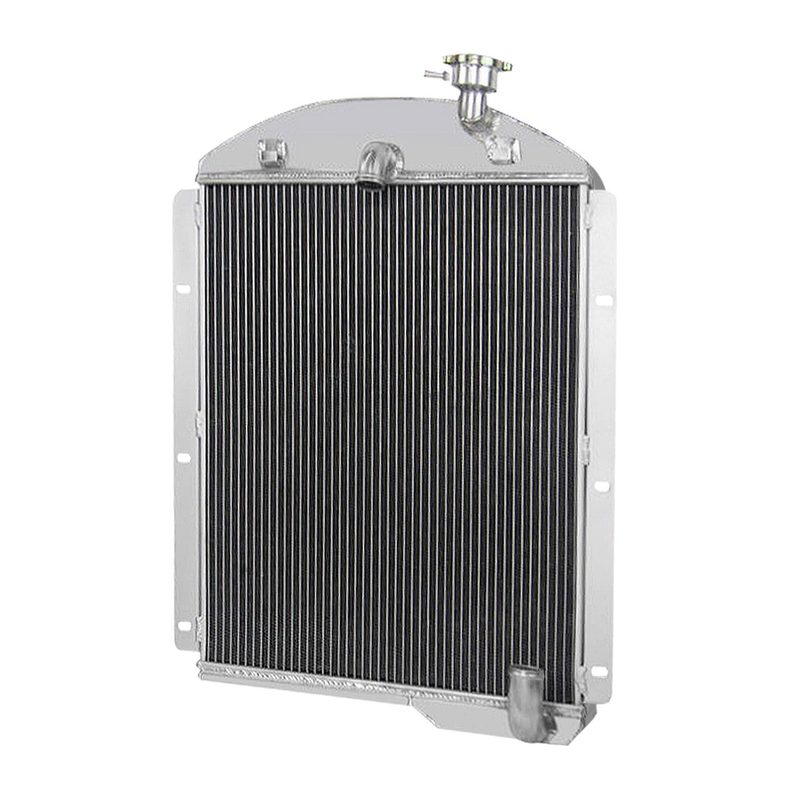 1941-1946 Chevrolet Pickup L6 6CYL Aluminum 3-Row Performance Radiator