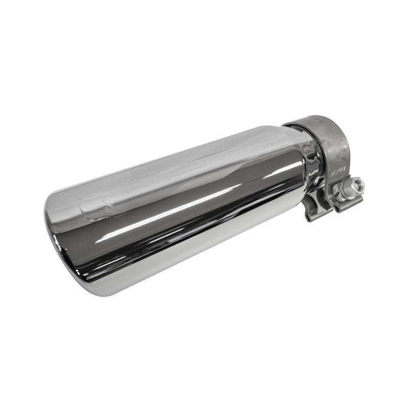 Colilla de escape para tubos de 2 1/4" Cromado