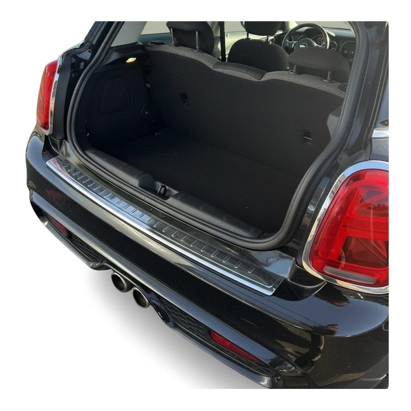 2015-2023 Mini Cooper Rear Bumper Guard Stainless Steel Glossy