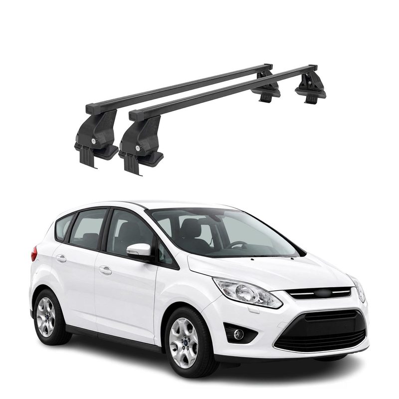 2013-2017 Ford C-Max Roof Rack Cross Bars Black