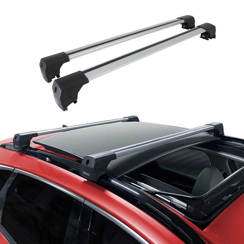 2015-2022 Chevrolet Trax 1.gen Roof Rack Cross Bars Silver