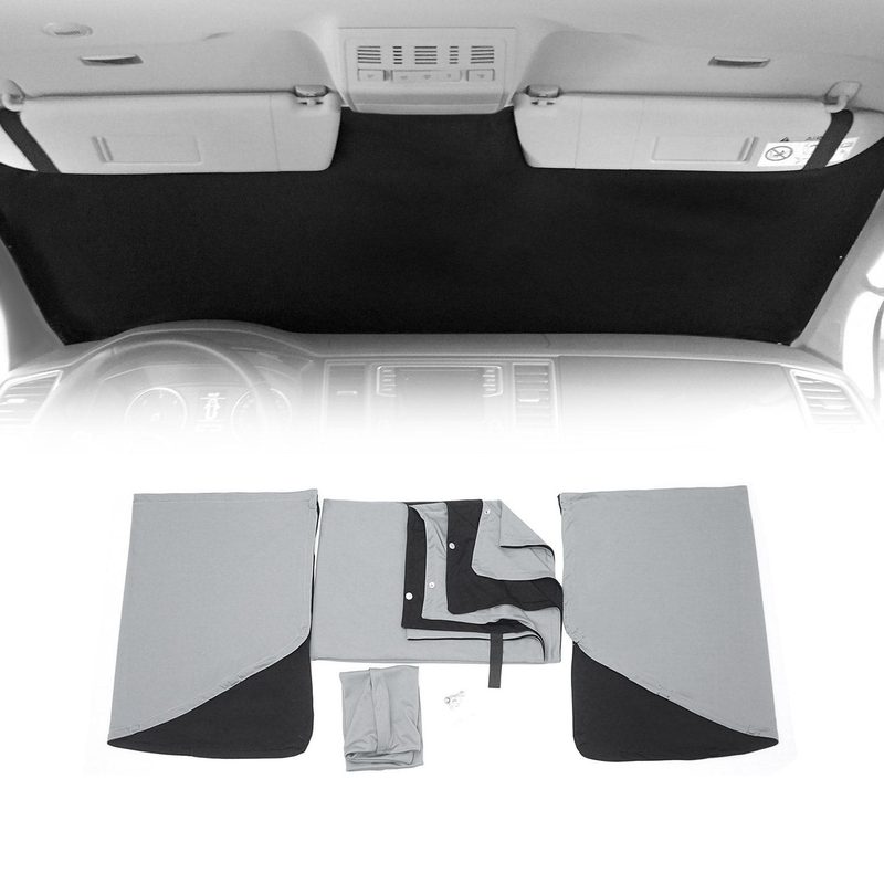 2019-2026 Mercedes Sprinter W907 910 Magnetic Curtains UV Protection 3 Pcs