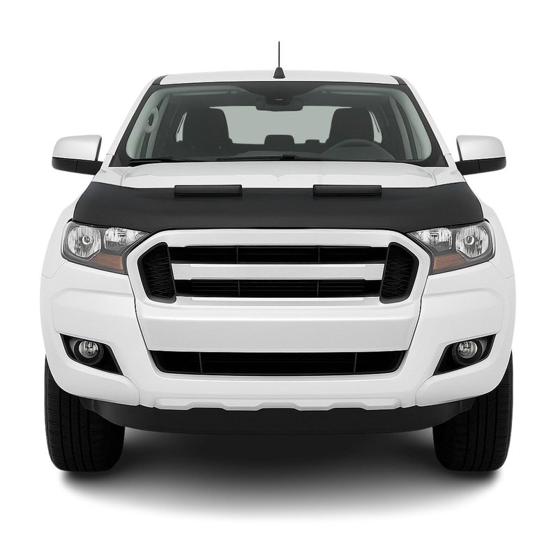 2019-2023 Ford Ranger Car Bonnet Mask Hood Bra Black 1 Pc