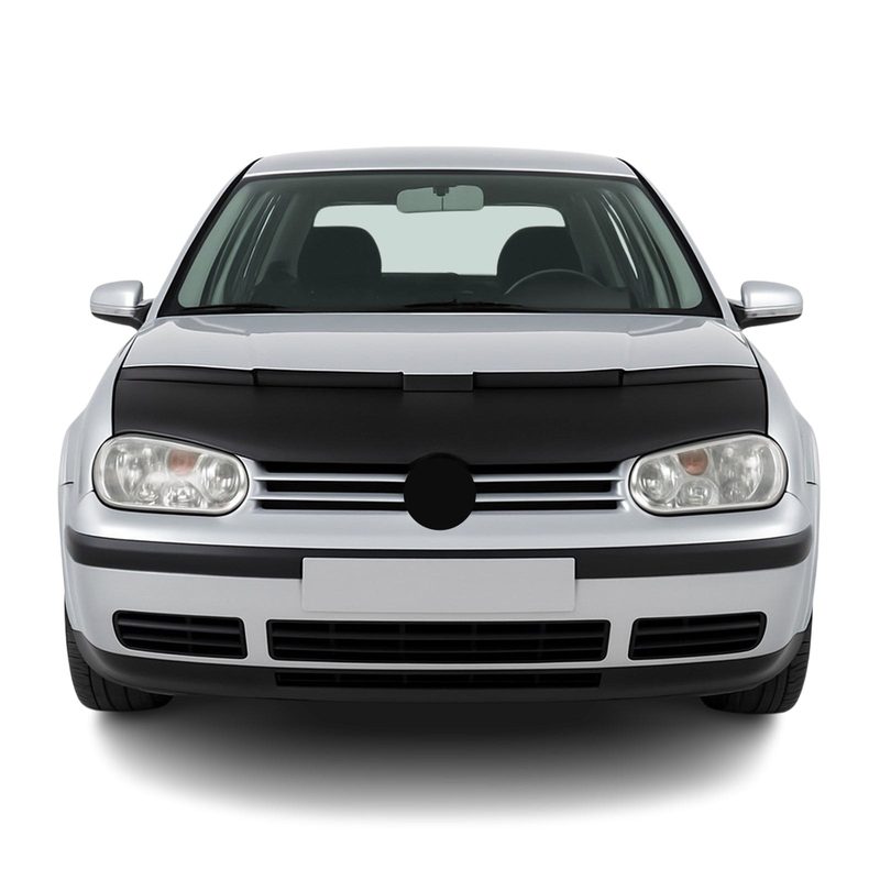 1998-2006 VW Golf Mk4 Car Bonnet Mask Hood Bra Black 1 Pc
