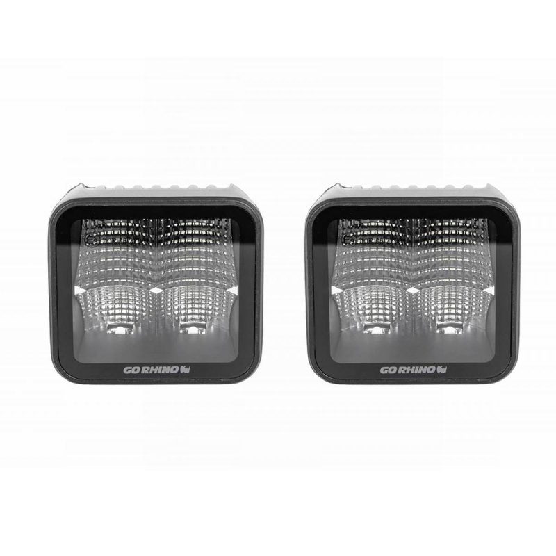 Faros CUBEIT 2.75" GR Blackout Series 1 Par Flood