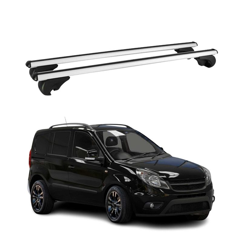 2015-2022 RAM ProMaster City Roof Rack Cross Bars Silver