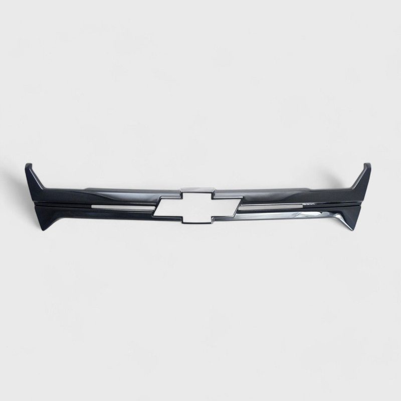 2021-2022 Chevrolet Colorado Grille Overlay Gloss Black 1Pcs ABS Plastic