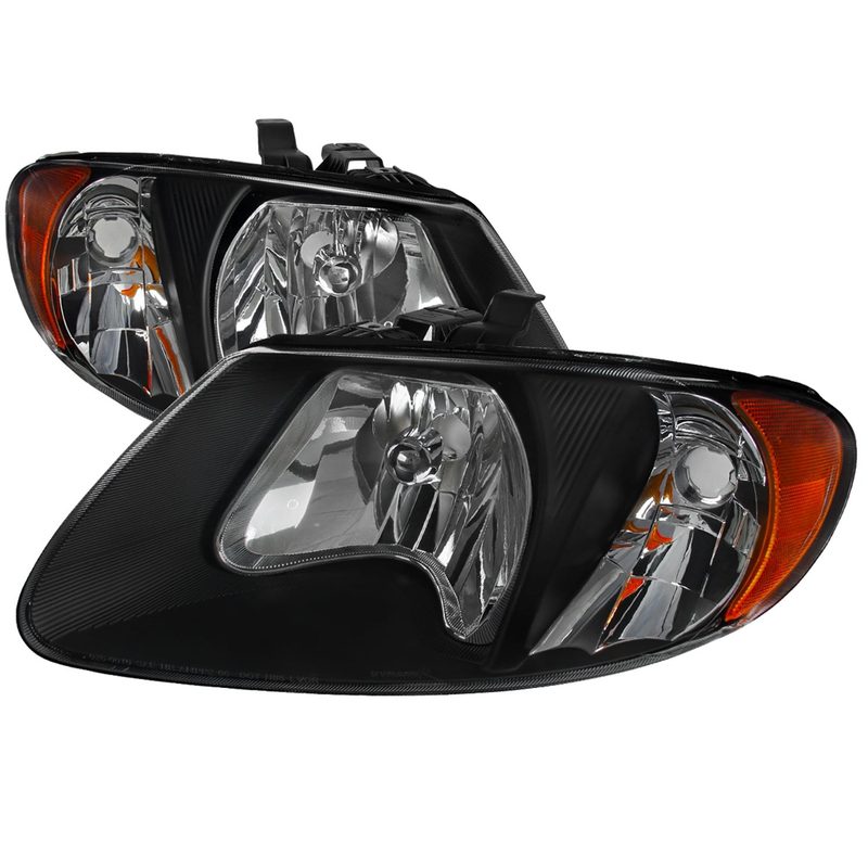 2001-2007 Dodge Caravan/ Voyager/Town&Country Factory Crystal Headlights