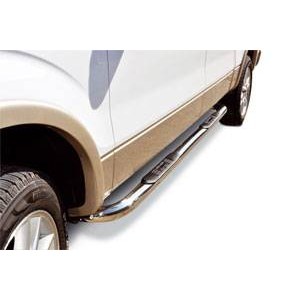 Estribos redondos clásicos 3" Cromado para Ford Ranger 1998 - 2012 Extendedida 2 puertas