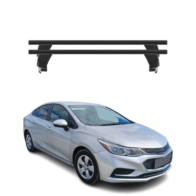 2016-2019 Chevrolet Cruze HB Roof Rack Cross Bars Black