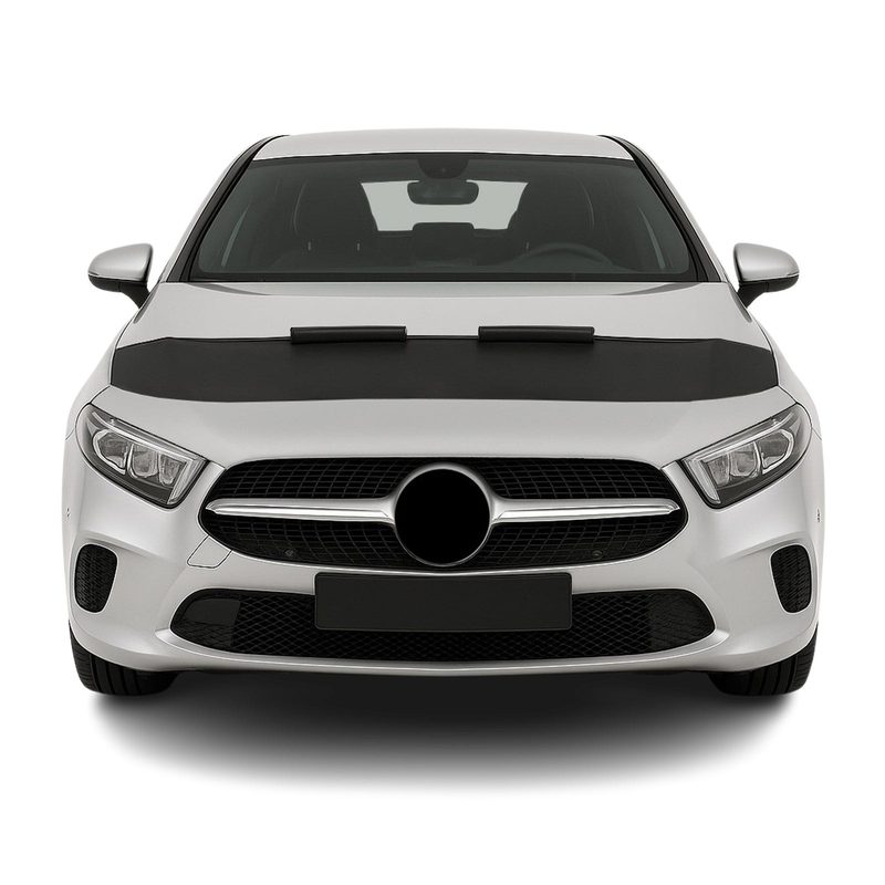 2013-2018 Mercedes A Class W176 Hatchback Car Bonnet Mask Hood Bra Black