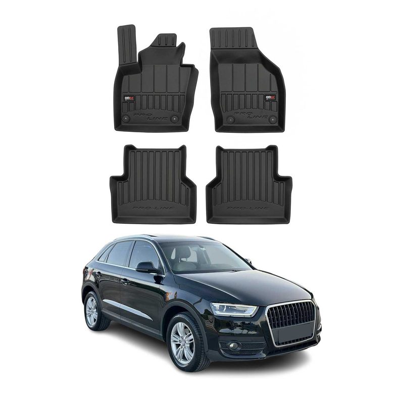 2013-2018 Audi Q3 Premium Floor Mats Liners Full Set All Weather Heavy Duty
