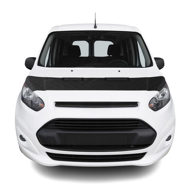 2014-2019 Ford Transit Connect Car Bonnet Mask Hood Bra Diamond Black