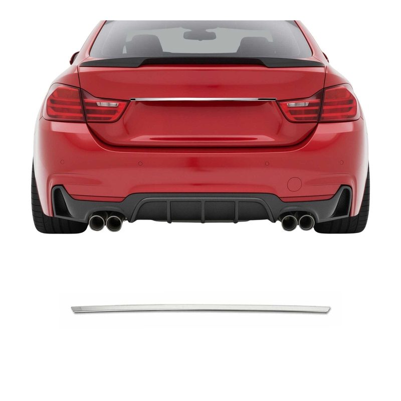 2014-2020 BMW 4 Series F32 Coupe Rear Trunk Tailgate Handle Cover Stainless Steel