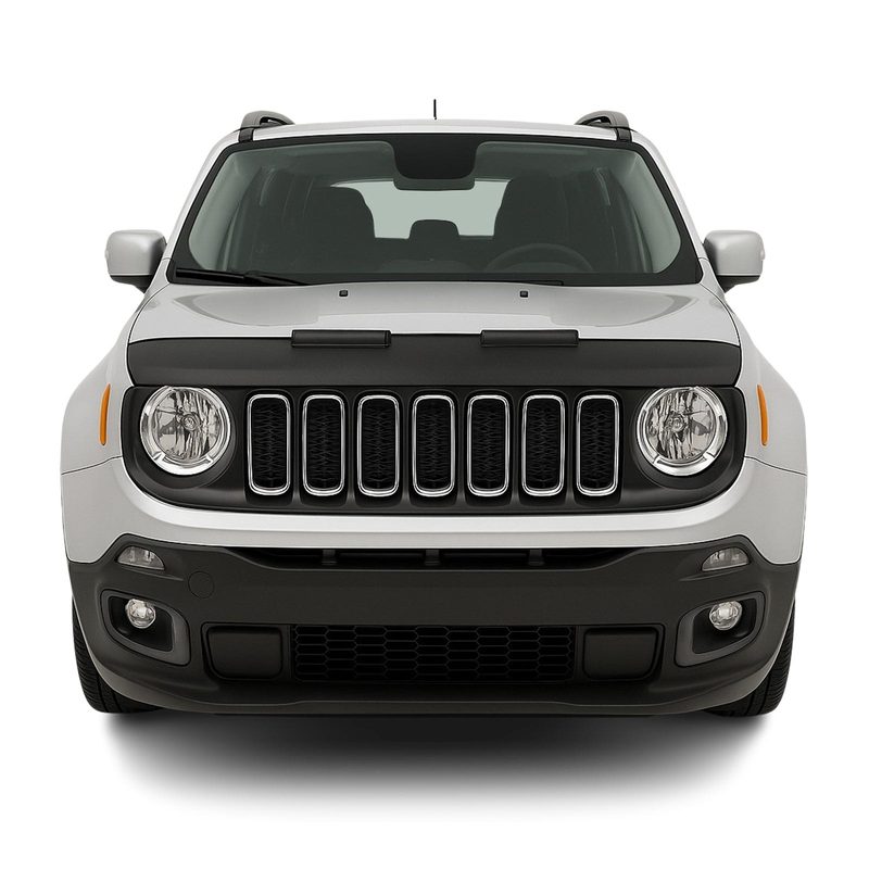 2015-2024 Jeep Renegade Car Bonnet Mask Hood Bra Black