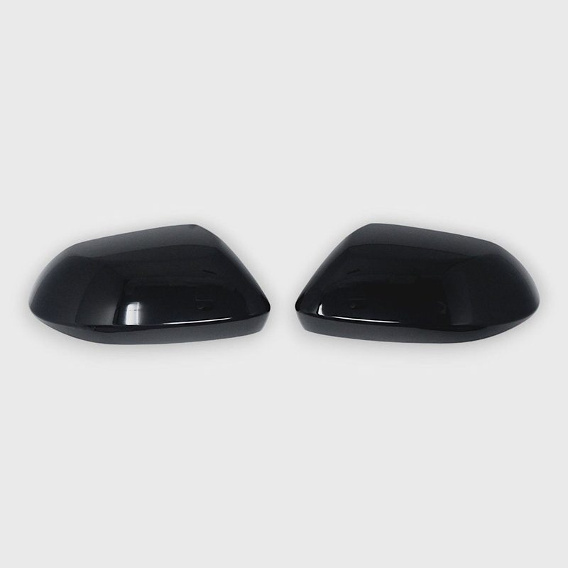 2019-2025 Toyota Corolla Mirror Cover Caps Gloss Black 2Pcs ABS Plastic