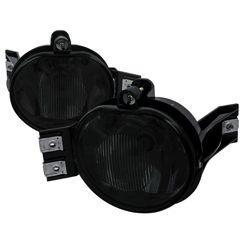 2002-2009 Dodge RAM/Durango 9006 Fog Lights Kit & Switch Chrome/Smoke